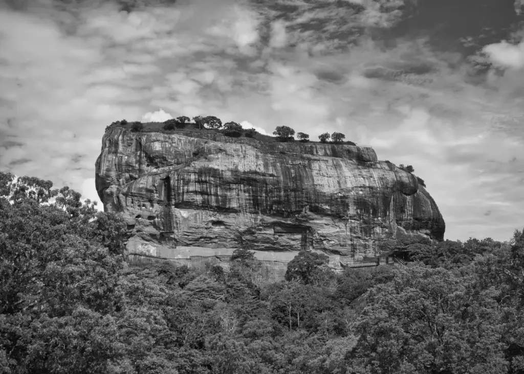Der Lionsrock in Sri Lanka